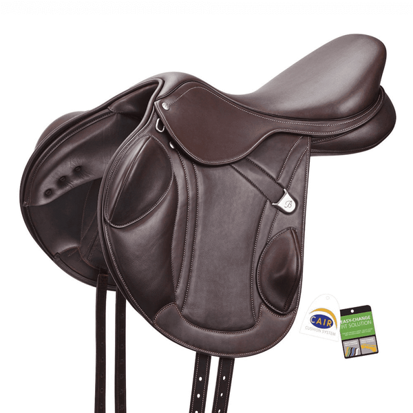 17.5" Bates Advanta Monoflap Eventing Saddles