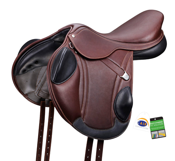 17.5" Bates Advanta Monoflap Eventing Saddles