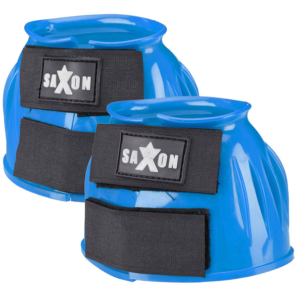 Saxon PVC Ribbed Bell Boot with Double Velcro
