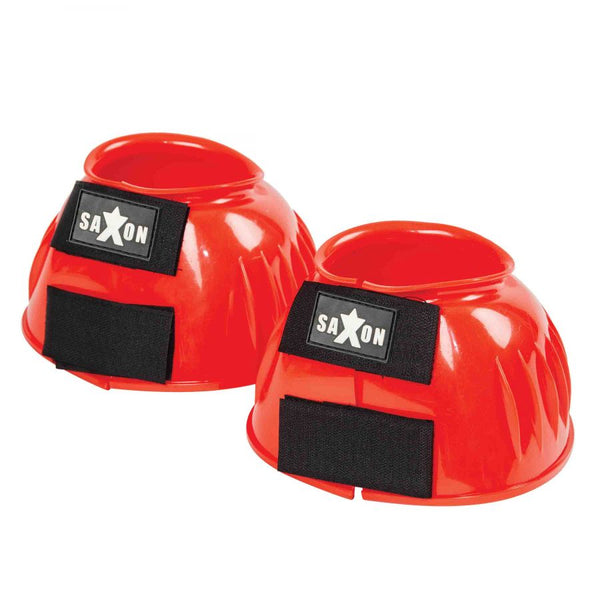 Saxon PVC Ribbed Bell Boot with Double Velcro