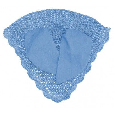 Crocheted Scalloped Fly Bonnet
