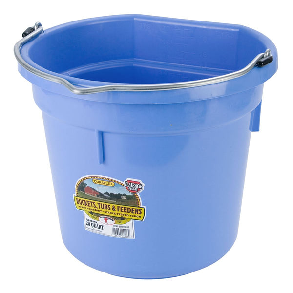 DuraFlex Flatback 20 QT Bucket