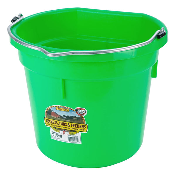 DuraFlex Flatback 20 QT Bucket