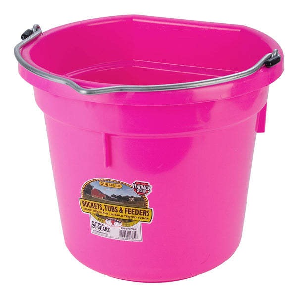 DuraFlex Flatback 20 QT Bucket