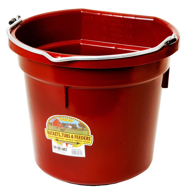 DuraFlex Flatback 20 QT Bucket