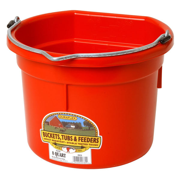 DuraFlex Flatback 8 QT Bucket