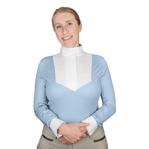 Bib Front Long Sleeve Show Shirt