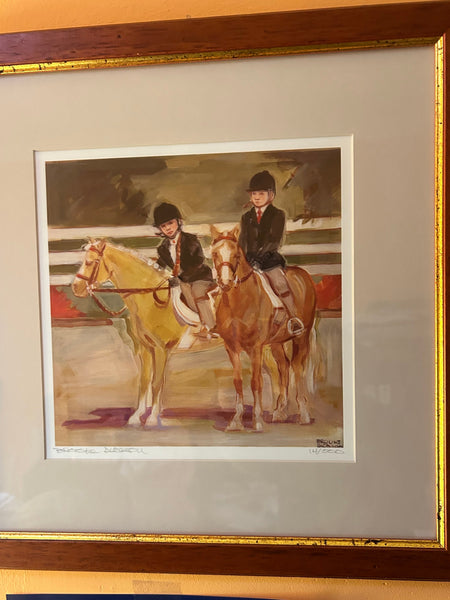 "Ponies in a Row" - Brooke Dickson, artist