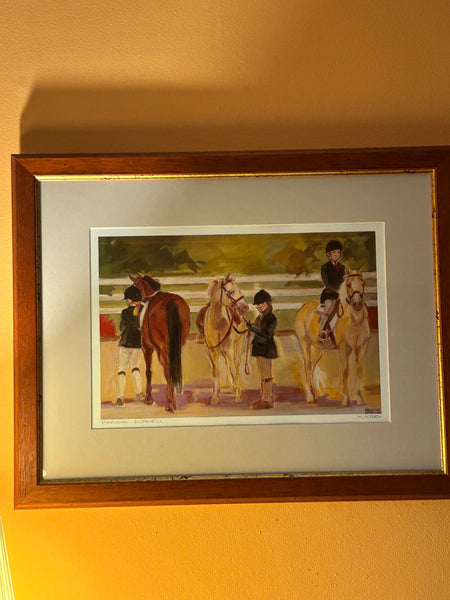 "Ponies in a Row" - Brooke Dickson, artist
