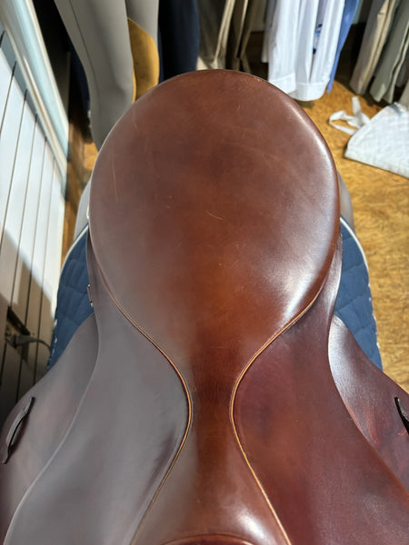 17.5" / 31cm Stubben Siegfried Saddle, Havana