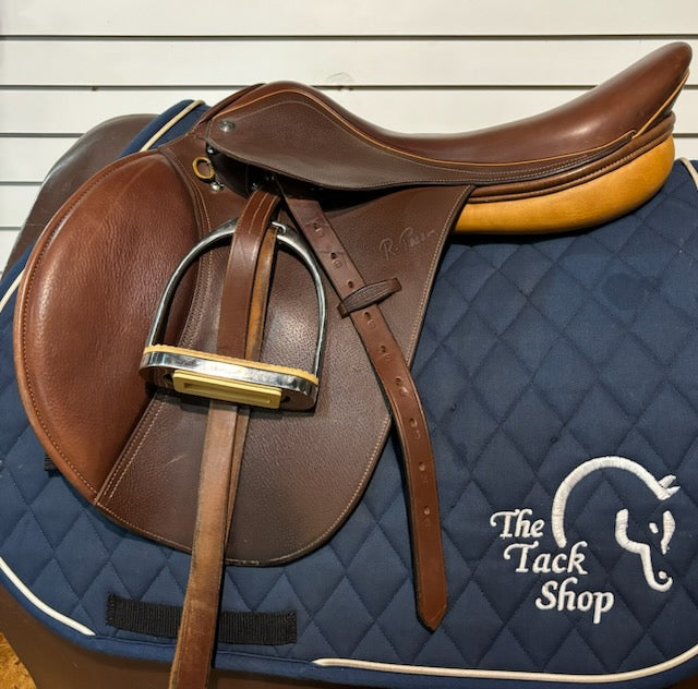 17.5" Pessoa Rodrigo XCH Close Contact Saddle