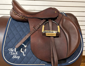 17"/Med Black Country Wexford Jump Saddle