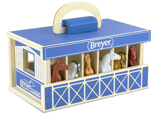 Breyer's Wooden Carry Stable
