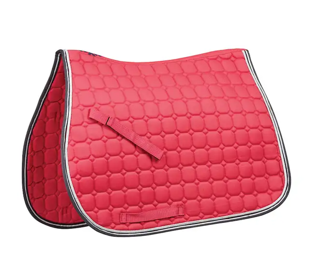 Tri-Color Quilted All-Purpose Saddle Pads