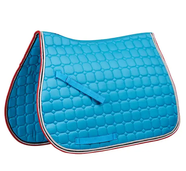 Tri-Color Quilted All-Purpose Saddle Pads