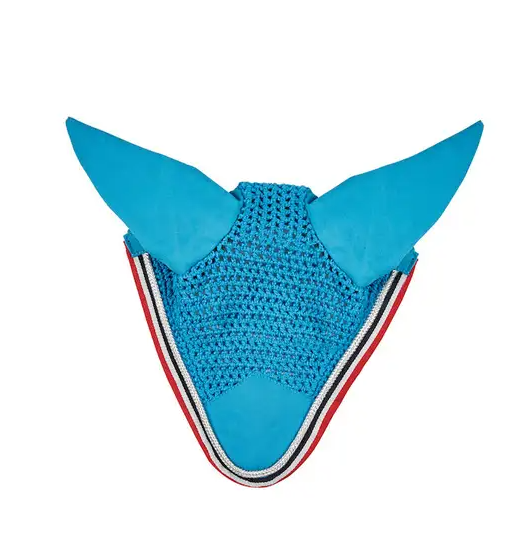 Tri-Color Crochet Ear Bonnet