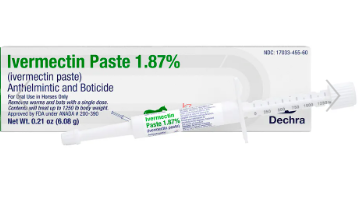 Dechra Ivermectin Horse Dewormer Paste