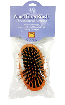 Love Wood Curry Brush