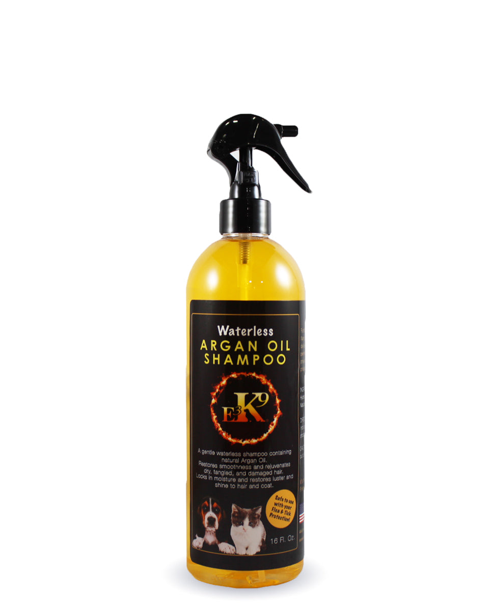 E3 K9 Waterless Argan Oil Shampoo