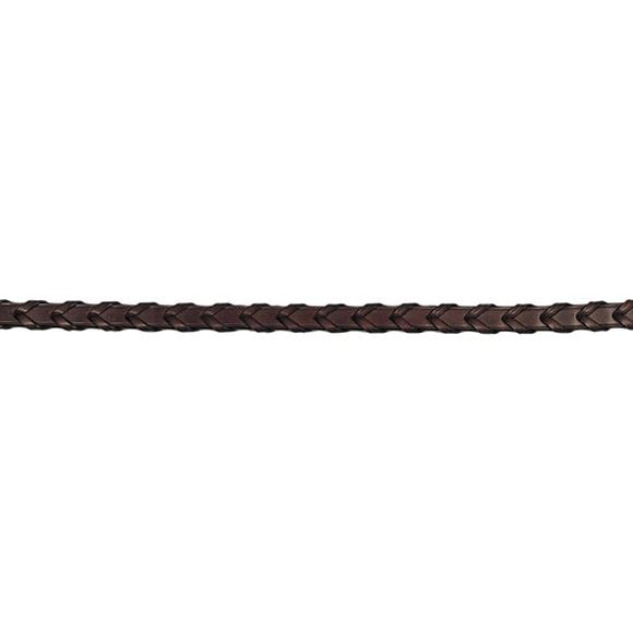 NF Argento Laced Reins - Havana Brown
