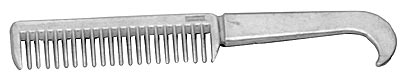 Metal Comb with Pick