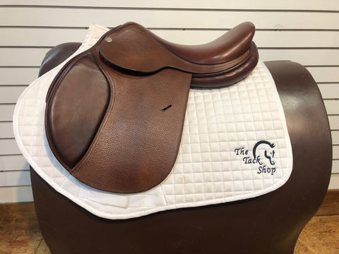 17"/ Med Barnsby Aurora Close Contact Jumping Saddle - Demo