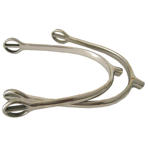 Youth 1/2" POW Spur - Stainless Steel