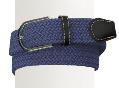 Ovation Stretch Woven Belt - Navy