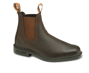 Blundstone Chelsea Dress Boot Square Toe - Stout Brown