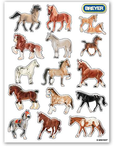 Breyer H is For Horse Coloring Book