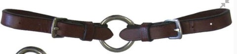 Leather Bit Converter Pair w/ Rein Ring