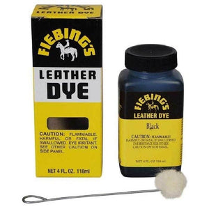 Fiebing's Leather Dye USMC Black 4 oz.